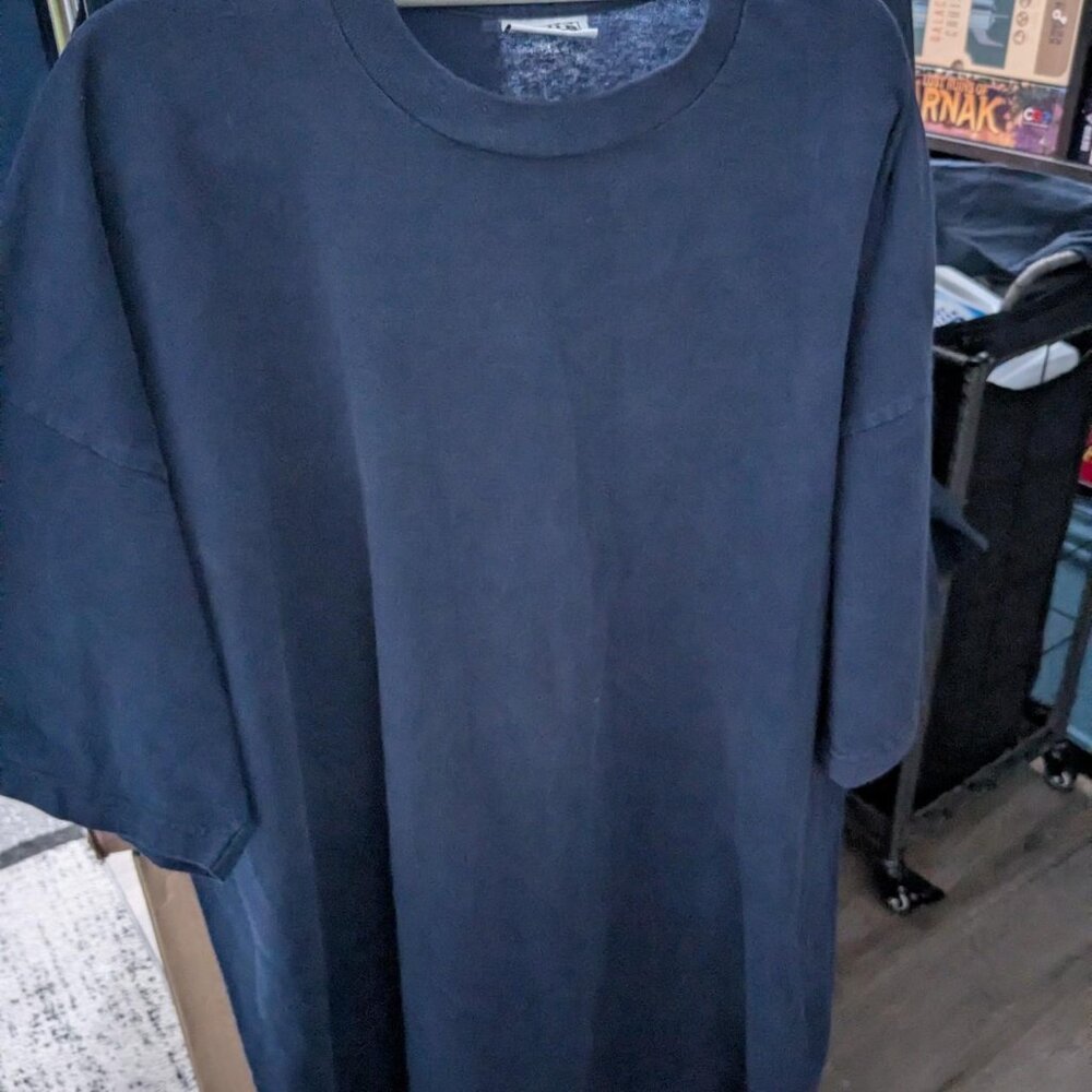 Pro Club Heavy Weight Navy Tee 5X
